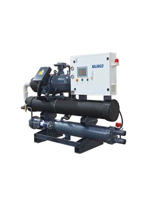 Bom preço. Compressor de parafuso refrigerado a água 200HP 200Kw/hr Fluxo de alta circulação semi-hermético on-line