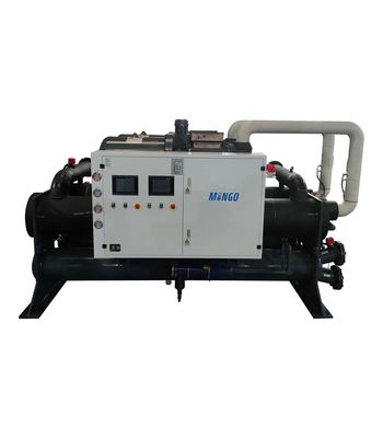 Bom preço. Refrigerador a parafuso ISO Aqua-refrigerado 1100HP 1100KW/Hr 189,2m3/H Circuito duplo de fluxo de circulação on-line
