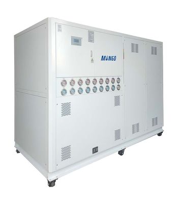 Bom preço. Unidade industrial de refrigeração por água 80HP 90KW/Hr Com compressor hermético on-line
