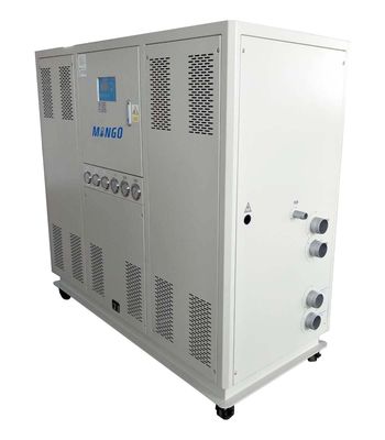 Bom preço. 2 entradas 2 saídas Chiller de água HVAC Industrial 30HP 99,19-116,05KW/Hr on-line
