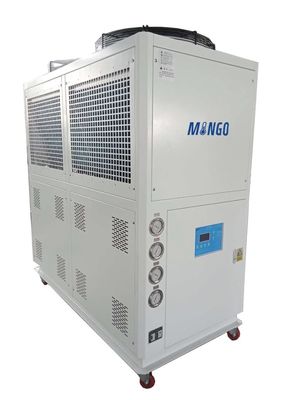 Bom preço. Chiller industrial refrigerado a ar compacto 12HP Capacidade de refrigeração 33,79KW on-line