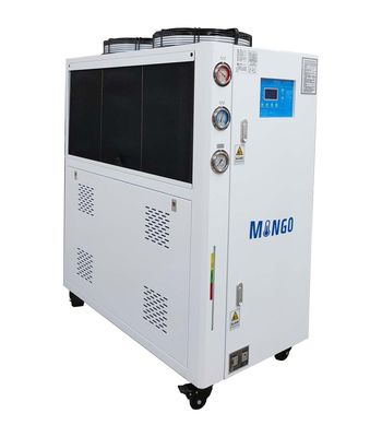 Bom preço. Chiller de água a laser de 5HP Ar arrefecida 14028 Kcal/Hr Capacidade de arrefecimento 3,75KW Potência do compressor on-line