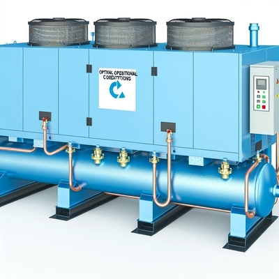 Bom preço. Condições Operacionais Ótimas Resfriador de Ar Ar Refrescado Alta Capacidade de Refrigeração com Método de Resfriamento Resfriado a Água on-line