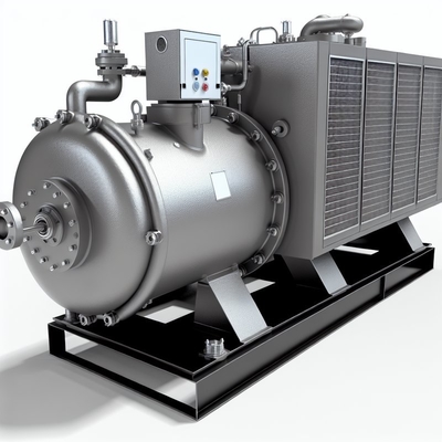 Bom preço. Tipo de compressor de parafuso semi-hermético Refrigerador de água à prova de explosão Economia de energia e operação e economia significativa de custos de serviços públicos on-line